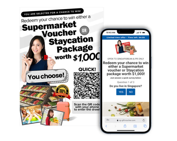 SG Gift Voucher Promo Print Ad (Digital)