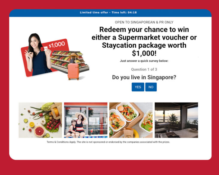 SG Gift Voucher Promo Print Ad (Digital)